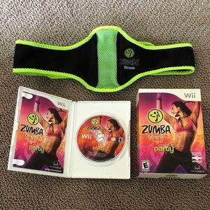 Zumba Fitness Join the Party for Wii - Neon Green and Black